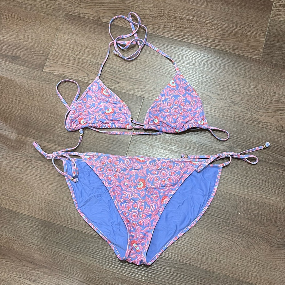 Vineyard Vines String Bikini Top and String Bottom